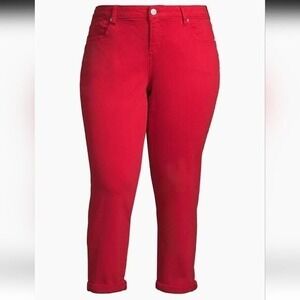 Slink Jeans Curvy Dark Pink Sz. 14 Jeans